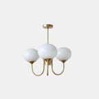 Marshmallow Hanglamp Zacht Roze Glas Elegante Woonverlichting-Hanging Lamp-DeWoonVallei-DeWoonVallei