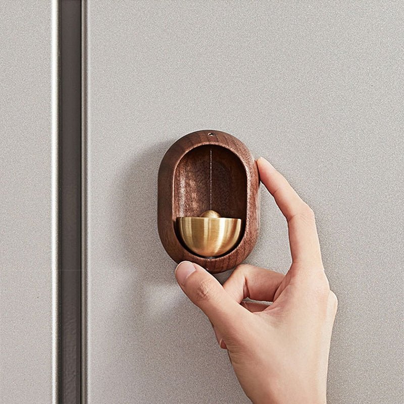 Melodieuze Deurbel van Koper en Hout – Rustgevende Klank en Tijdloze Elegantie voor een Harmonieuze Entree-Doorbell-DeWoonVallei-DeWoonVallei