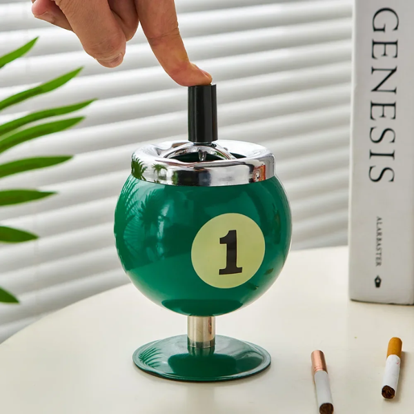 Metaal Biljart Asbak voor Speelkamer Stijlvol & Duurzaam-Astray-DeWoonVallei-DeWoonVallei