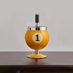 Metaal Biljart Asbak voor Speelkamer Stijlvol & Duurzaam-Astray-DeWoonVallei-Geel-DeWoonVallei