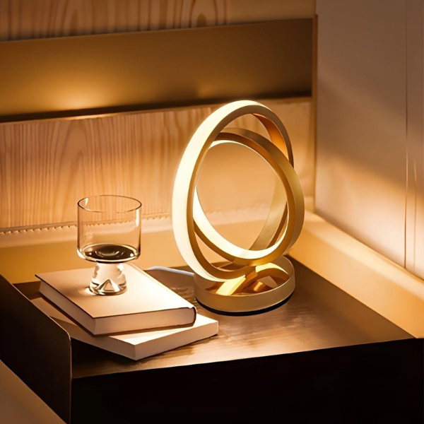 Metaal LED Bureau Lamp Moderne Minimalistische Verstelbare Helderheid-Desk Lamp-DeWoonVallei-Goud-DeWoonVallei