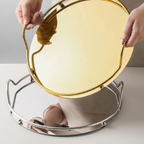 Metalen Home Tray Elegant Modern Ontwerp voor Stijlvolle Organisatie-Decorative Trays-DeWoonVallei-DeWoonVallei