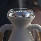 Mini Luchtbevochtiger & Draadloze Telefoonlader Compact 2-in-1 Apparaat voor Frisse Lucht en Snel Opladen-Humidifiers-DeWoonVallei-DeWoonVallei