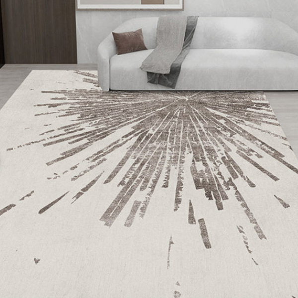 Minimalistisch Multi-Kleur Gestreept Vloerkleed Huisdiervriendelijk Gemakkelijk te Onderhouden-Bath Mats & Rugs-DeWoonVallei-Grijs-80x120 cm-DeWoonVallei