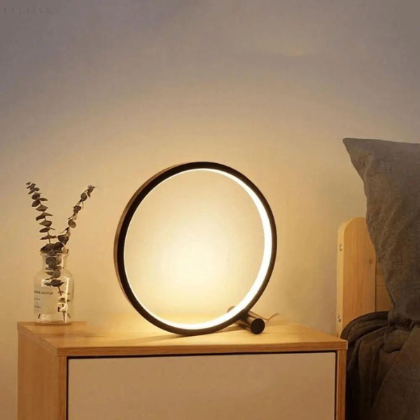 Minimalistische Halo Tafellamp LED Ronde Sfeerverlichting Voor Thuis-Table Lamp-DeWoonVallei-DeWoonVallei