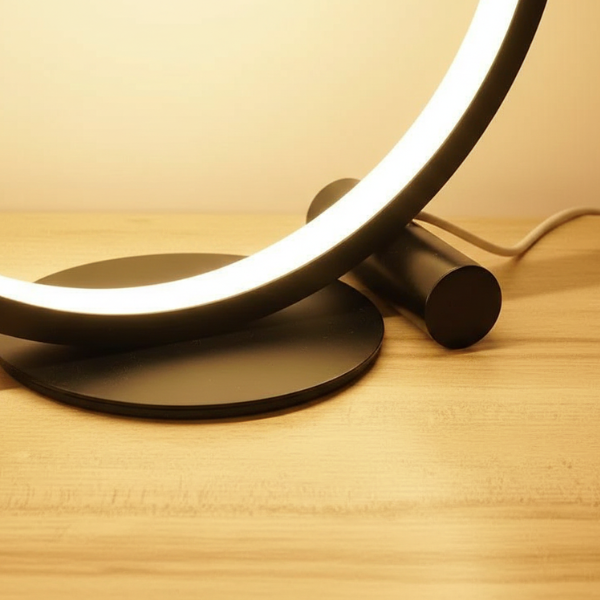 Minimalistische Halo Tafellamp LED Ronde Sfeerverlichting Voor Thuis-Table Lamp-DeWoonVallei-DeWoonVallei