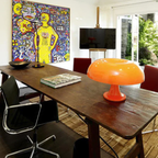 Minimalistische LED Paddestoel Tafellamp Modern Ontwerp met Warm Sfeerverlichting-Lighting & Lamps-DeWoonVallei-DeWoonVallei