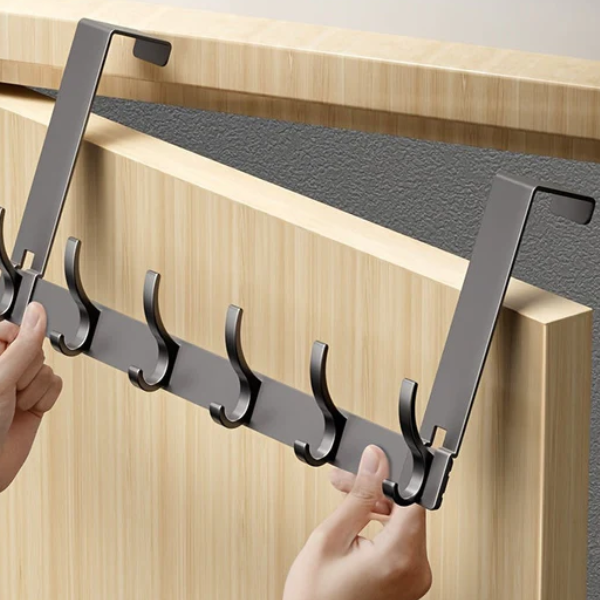 Minimalistische Over-De-Deur Haak voor Slimme Opbergruimte-Hooks-DeWoonVallei-DeWoonVallei