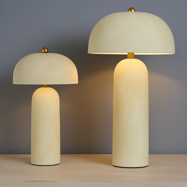 Minimalistische Paddenstoel Tafellamp Zacht Sfeerverlichting voor Gezellig Thuis-Table Lamp-DeWoonVallei-DeWoonVallei