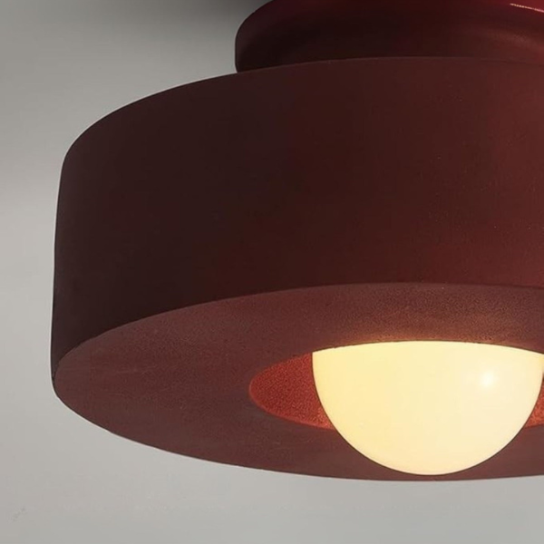 Minimalistische Resin Plafondlamp Modern Cirkelvormig Design Warm Lichtverbetering-Ceiling Lamp-DeWoonVallei-DeWoonVallei