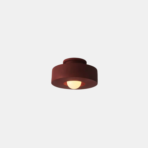 Minimalistische Resin Plafondlamp Modern Cirkelvormig Design Warm Lichtverbetering-Ceiling Lamp-DeWoonVallei-DeWoonVallei