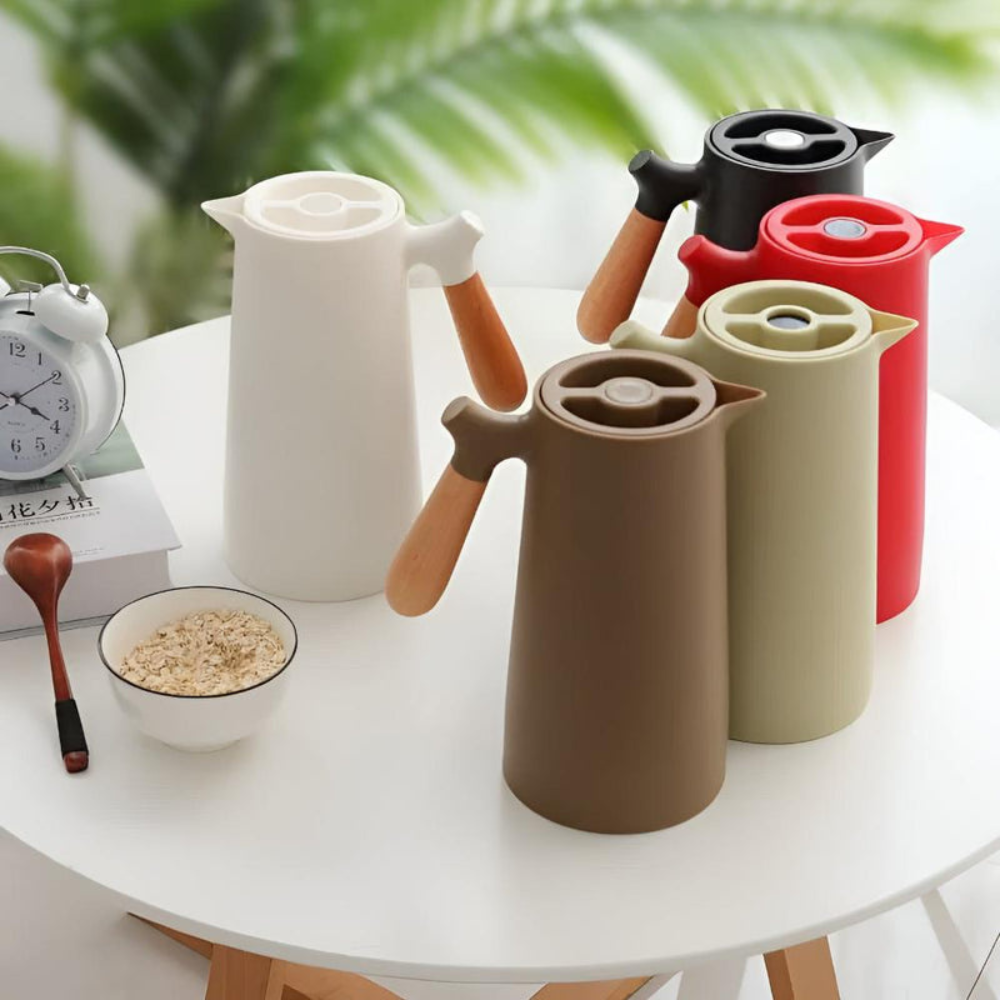 Minimalistische Thermoskan – Dubbelwandige Isolatiefles voor Koffie en Thee-Home & Living-DeWoonVallei-DeWoonVallei