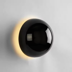 Minimalistische Wandlamp met Rond Glas voor Moderne, Milieuvriendelijke Interieurs-Wandlampen-DeWoonVallei-DeWoonVallei