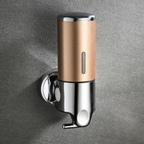 Minimalistische Wandzeepdispenser Ruimtebesparend Modern Badkameraccessoire-Kitchen Tools-DeWoonVallei-1 Stuk-Goud-DeWoonVallei
