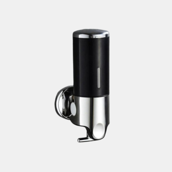 Minimalistische Wandzeepdispenser Ruimtebesparend Modern Badkameraccessoire-Kitchen Tools-DeWoonVallei-1 Stuk-Zwart-DeWoonVallei
