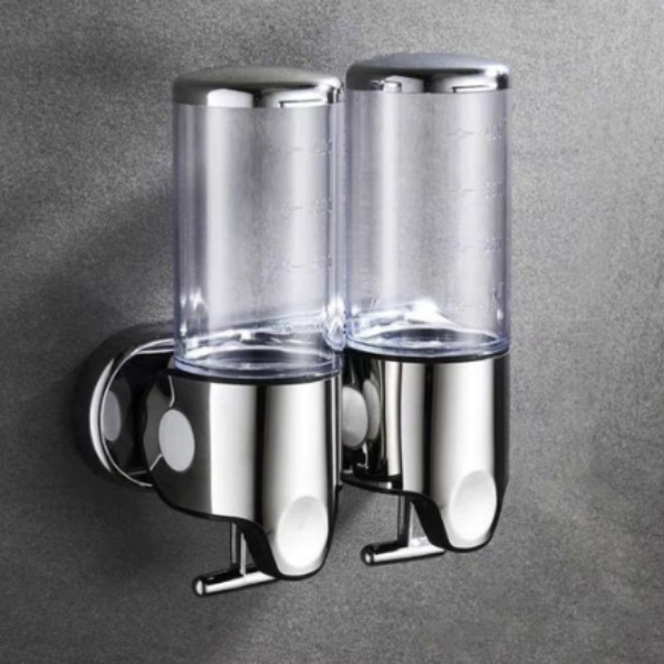 Minimalistische Wandzeepdispenser Ruimtebesparend Modern Badkameraccessoire-Kitchen Tools-DeWoonVallei-DeWoonVallei