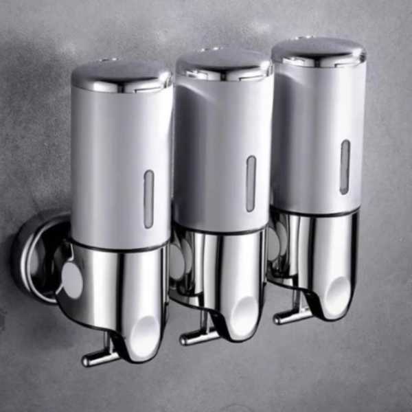 Minimalistische Wandzeepdispenser Ruimtebesparend Modern Badkameraccessoire-Kitchen Tools-DeWoonVallei-DeWoonVallei