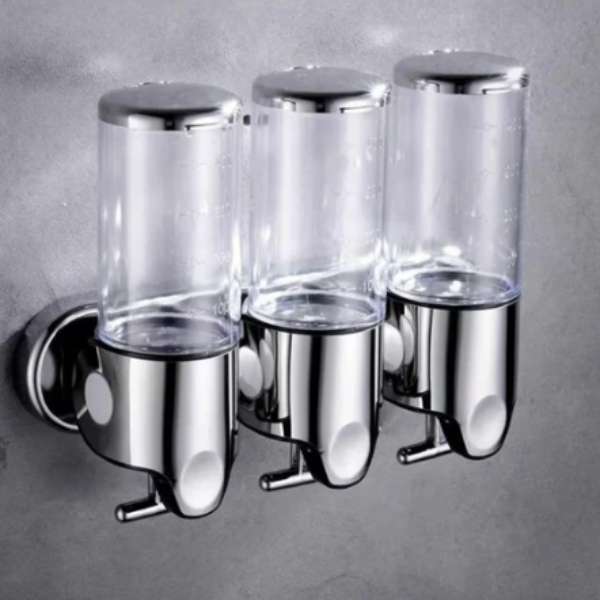 Minimalistische Wandzeepdispenser Ruimtebesparend Modern Badkameraccessoire-Kitchen Tools-DeWoonVallei-DeWoonVallei