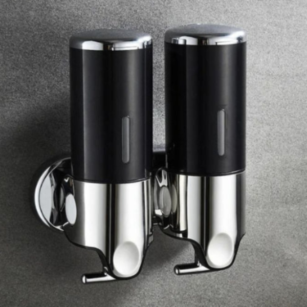 Minimalistische Wandzeepdispenser Ruimtebesparend Modern Badkameraccessoire-Kitchen Tools-DeWoonVallei-DeWoonVallei