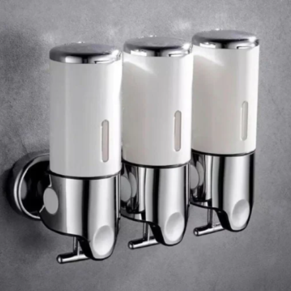 Minimalistische Wandzeepdispenser Ruimtebesparend Modern Badkameraccessoire-Kitchen Tools-DeWoonVallei-DeWoonVallei