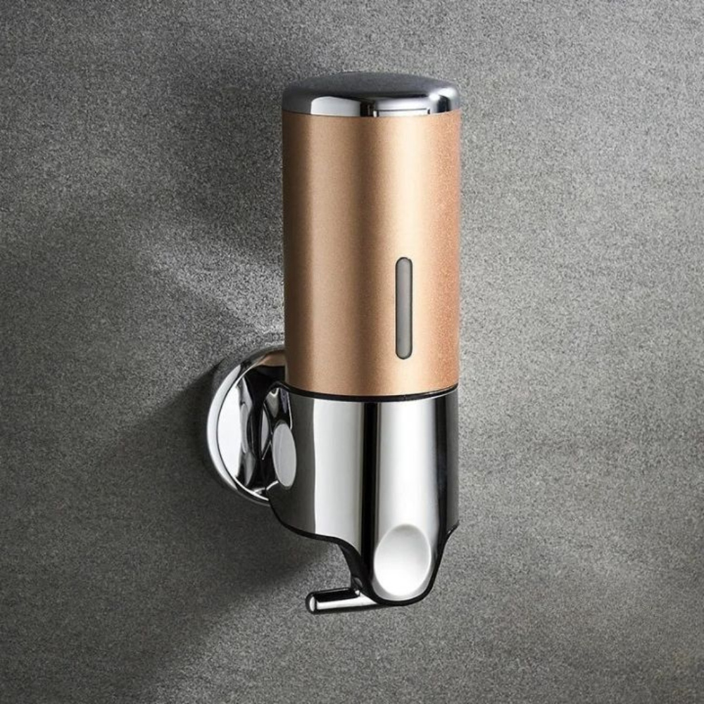 Minimalistische Wandzeepdispenser Set – Moderne Navulbare Zeeppomp voor Badkamer en Keuken-Home & Living-DeWoonVallei-DeWoonVallei