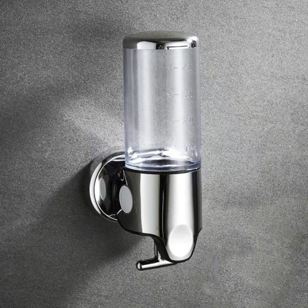 Minimalistische Wandzeepdispenser Set – Moderne Navulbare Zeeppomp voor Badkamer en Keuken-Home & Living-DeWoonVallei-DeWoonVallei