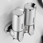 Minimalistische Wandzeepdispenser Set – Moderne Navulbare Zeeppomp voor Badkamer en Keuken-Home & Living-DeWoonVallei-DeWoonVallei
