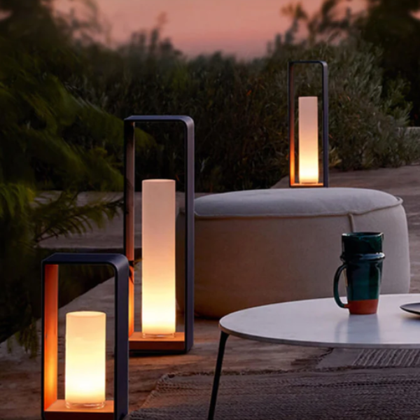 Modern Minimalistisch LED Tuin en Terraslicht Waterdicht RVS Acryl-Outdoor Lights-DeWoonVallei-DeWoonVallei
