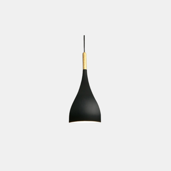 Moderne Druppelvormige Houten Hanglamp Warme Sfeerverlichting-Hanging Lamp-DeWoonVallei-DeWoonVallei
