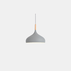Moderne Druppelvormige Houten Hanglamp Warme Sfeerverlichting-Hanging Lamp-DeWoonVallei-DeWoonVallei