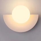 Moderne Gebogen Wandlamp met Elegante Zachte Gloed-Wall Light-DeWoonVallei-wit-warm licht-DeWoonVallei