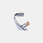 Moderne Gebogen Waterval Wastafelkraan Stijlvolle Warm & Koud Controle-Taps-DeWoonVallei-DeWoonVallei