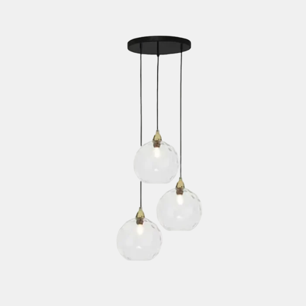 Moderne Gekleurde Waterpatroon Glazen Bol Hanglamp Stijlvol Elegant Energiezuinig LED-Hanging Lamp-DeWoonVallei-0 (40 x 110 cm)-DeWoonVallei