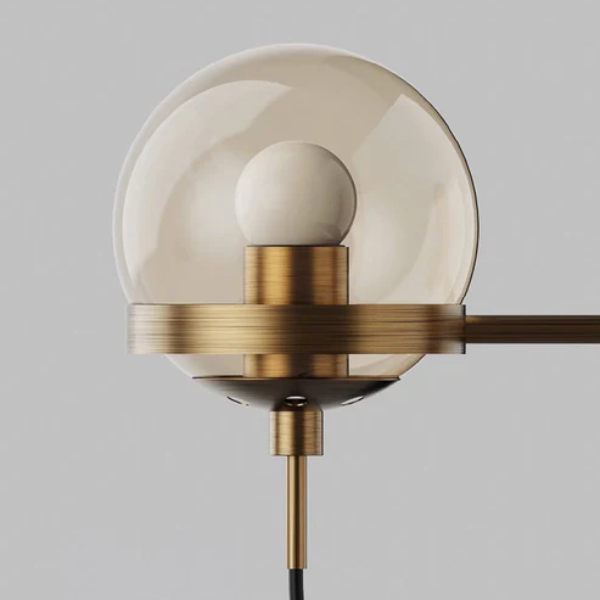 Moderne Glazen Bol Wandlamp Minimalistische Art Deco Stijl voor Elegante Verlichting-Wall Light-DeWoonVallei-DeWoonVallei
