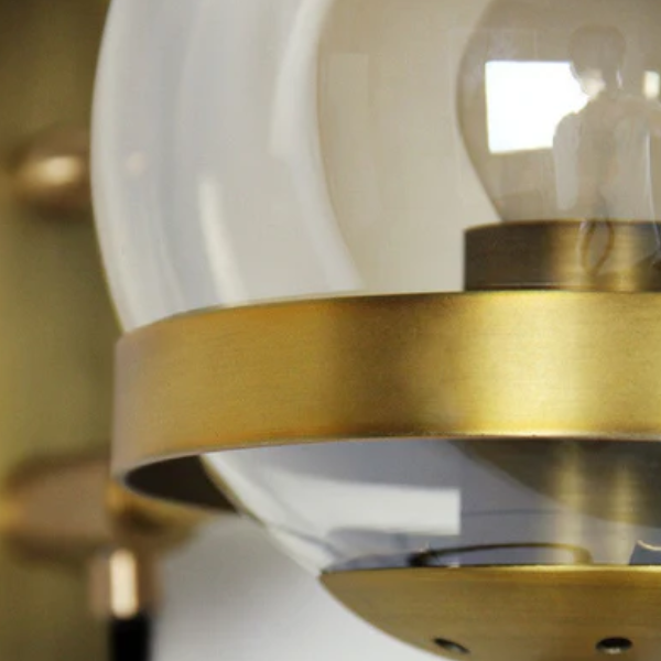 Moderne Glazen Bol Wandlamp Minimalistische Art Deco Stijl voor Elegante Verlichting-Wall Light-DeWoonVallei-DeWoonVallei