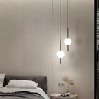 Moderne LED Hanglamp Glas & Metaal Ontwerp voor Warme en Stijlvolle Verlichting-Hanging Lamp-DeWoonVallei-DeWoonVallei