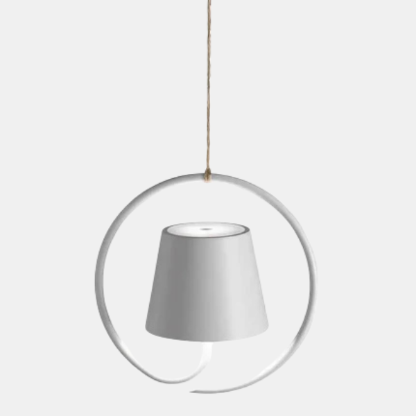 Moderne LED Hanglamp Oplaadbare Dimbare Warmlichtlamp voor Binnen & Buiten-hanging lamp-DeWoonVallei-DeWoonVallei