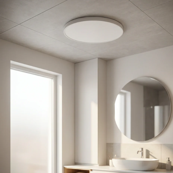 Moderne LED Plafondlamp met Gouden Ring en Mat Licht Elegante Verlichting voor Interieurs-Ceiling Light-DeWoonVallei-DeWoonVallei