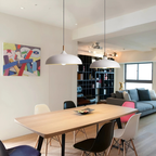 Moderne Macaron Plafond Hanglamp met Verstelbare Hoogte en Elegant Koepelontwerp-Pendant Light-DeWoonVallei-DeWoonVallei