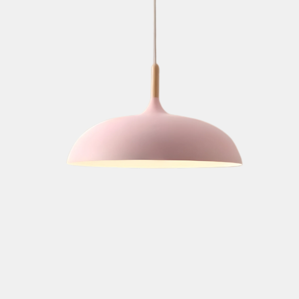 Moderne Macaron Plafond Hanglamp met Verstelbare Hoogte en Elegant Koepelontwerp-Pendant Light-DeWoonVallei-DeWoonVallei