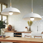 Moderne Macaron Plafond Hanglamp met Verstelbare Hoogte en Elegant Koepelontwerp-Pendant Light-DeWoonVallei-DeWoonVallei