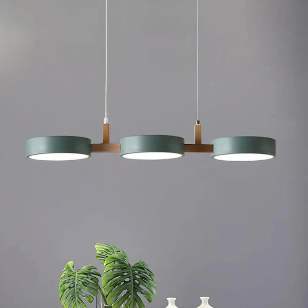 Moderne Metalen Plafondlamp met Scandinavisch Design en Zachte Sfeerverlichting-Pendant light-DeWoonVallei-DeWoonVallei