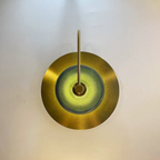 Moderne Minimalistische Goud Groen Trommelvormige LED Wandlamp Warm Wit Binnenverlichting-Wall Light-DeWoonVallei-DeWoonVallei