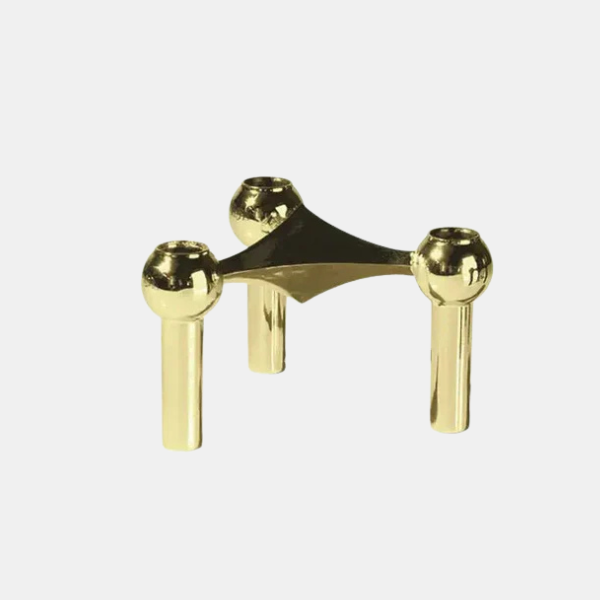 Moderne Moleculaire Kandelaar Elegant Huisdecor-Candle Holders-DeWoonVallei-Goud-Eén Stuk (10 x 6 cm)-DeWoonVallei