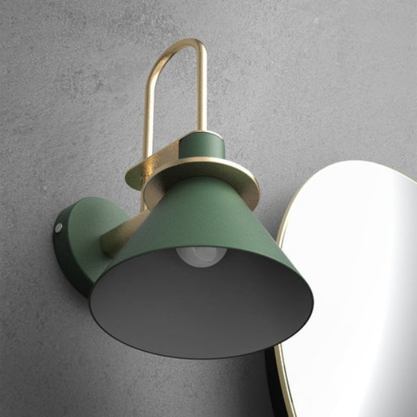 Moderne Muurverlichting in Messing Minimalistische Kegellamp voor Elegante Huisverlichting-Wall Light-DeWoonVallei-DeWoonVallei