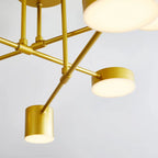 Moderne Plafondlamp met 6 Verstelbare LED-Koppen – Strak Scandinavisch Design voor Efficiënte en Sfeervolle Verlichting-Ceiling Lamp-DeWoonVallei-DeWoonVallei