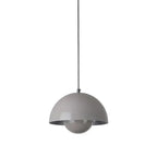 Moderne Scandinavische Hanglamp – LED Pendelverlichting voor Eetkamer & Woondecoratie-Lamp-DeWoonVallei-Grijs-dia 23cm-DeWoonVallei