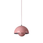 Moderne Scandinavische Hanglamp – LED Pendelverlichting voor Eetkamer & Woondecoratie-Lamp-DeWoonVallei-Roze-dia 23cm-DeWoonVallei