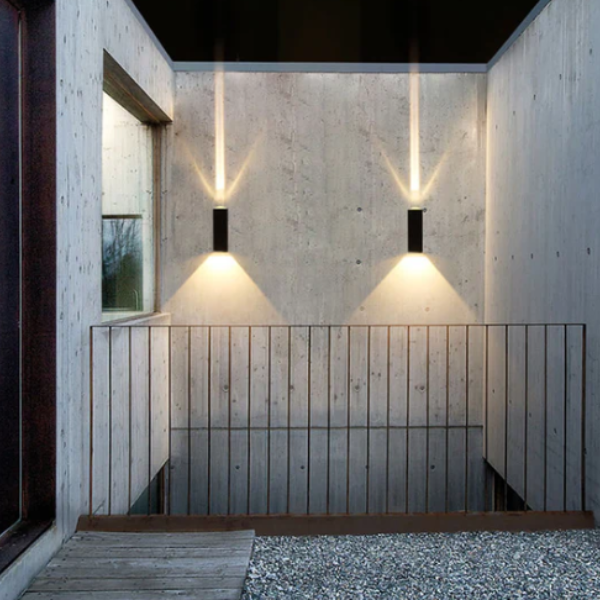 Moderne Waterdichte Rechthoekige LED Buitengevel Lamp voor Stijlvolle Huizen-Outdoor Lights-DeWoonVallei-DeWoonVallei