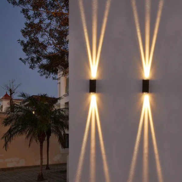 Moderne Waterdichte Rechthoekige LED Buitengevel Lamp voor Stijlvolle Huizen-Outdoor Lights-DeWoonVallei-DeWoonVallei